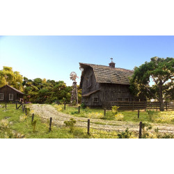 WOODLAND A2980 H0 - Plot z ostnatého drátu