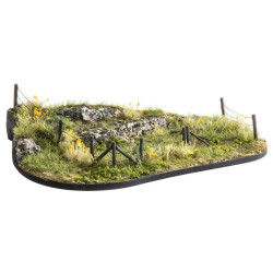 WOODLAND A2980 H0 - OGRODZENIE Barbed    Wire Fence