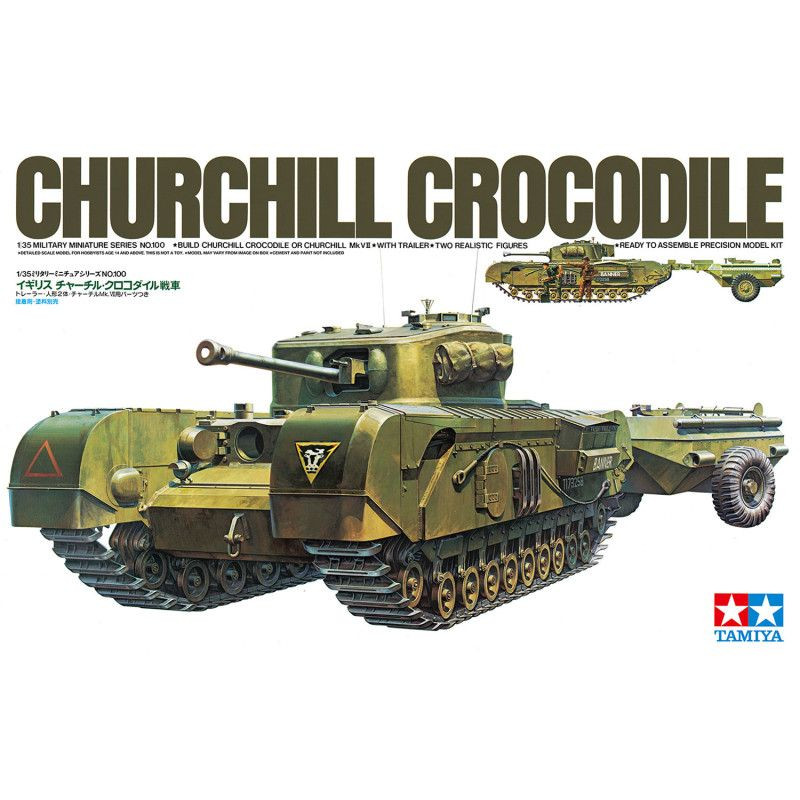 TAMIYA 1/35 CHURCHILL CROCODILE (35100)