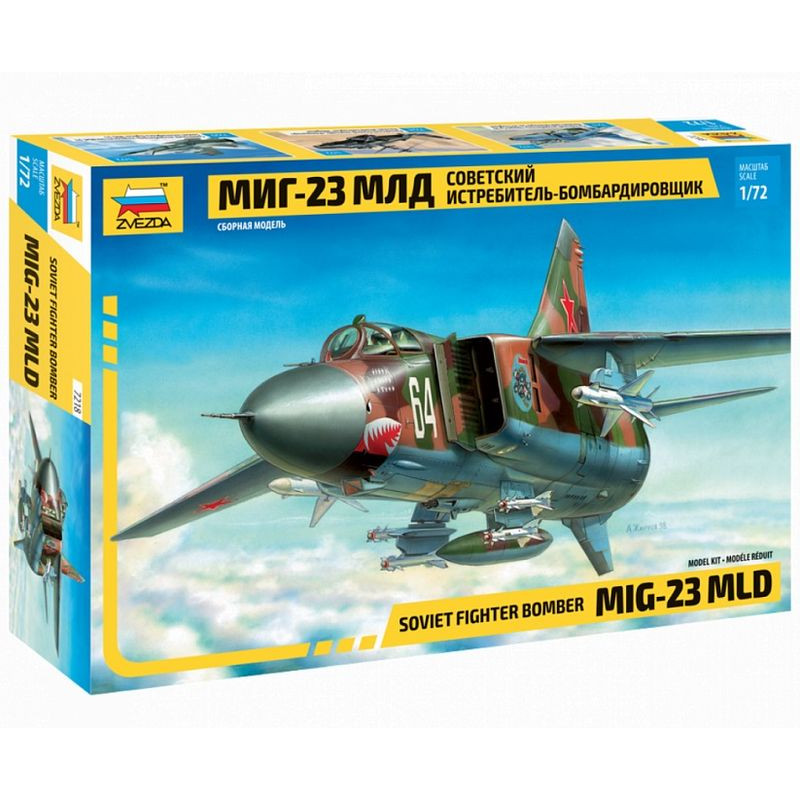 ZVEZDA 1/72 MIG-23 AIRCRAFT (7218)