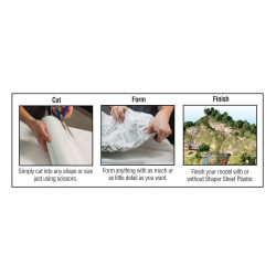 WOODLAND C1178 H0 - FOLIA DO FORMOWANIA  TERENU 22,9x182 cm