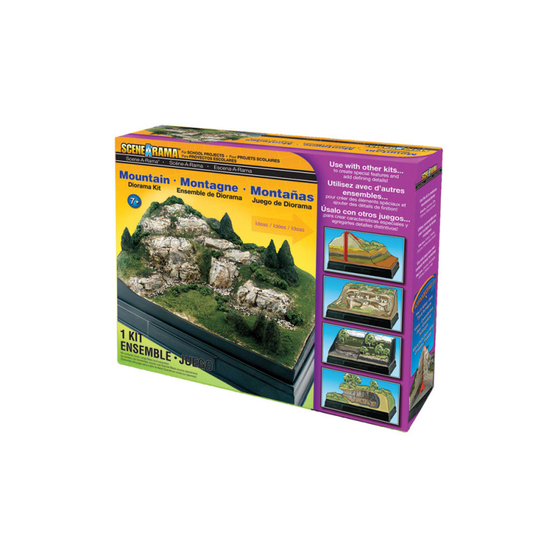 WOODLAND SP4111 MOUNTAIN DIORAMA KIT