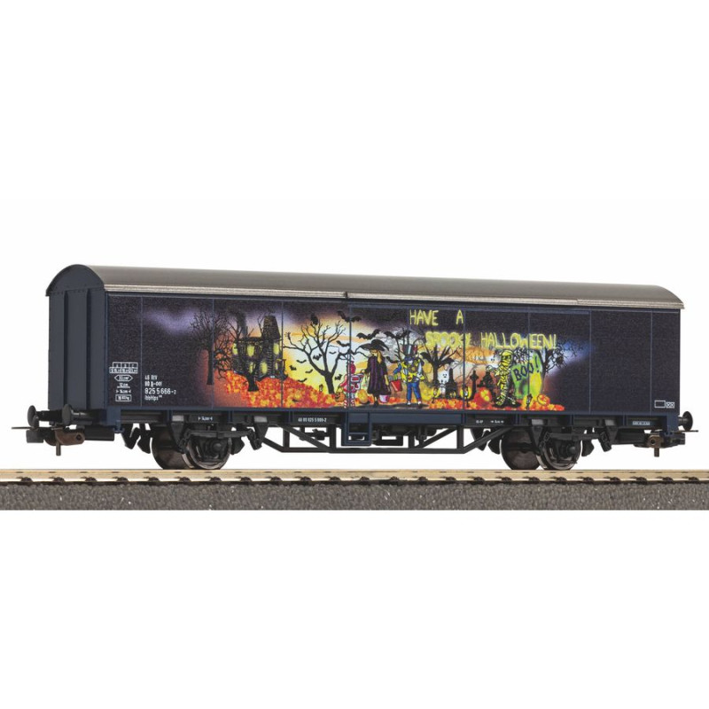 PIKO 27704 FREIGHT CAR "HALLOWEEN"