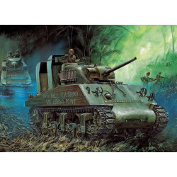 ACADEMY 1/35 M4A2[75] PACIFIC THEATER (13562)