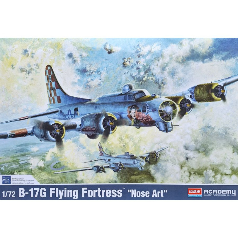 ACADEMY 1/72 B-17G FLYING FORTRESS (12414) "SPECIAL NOSE ART EDITION"