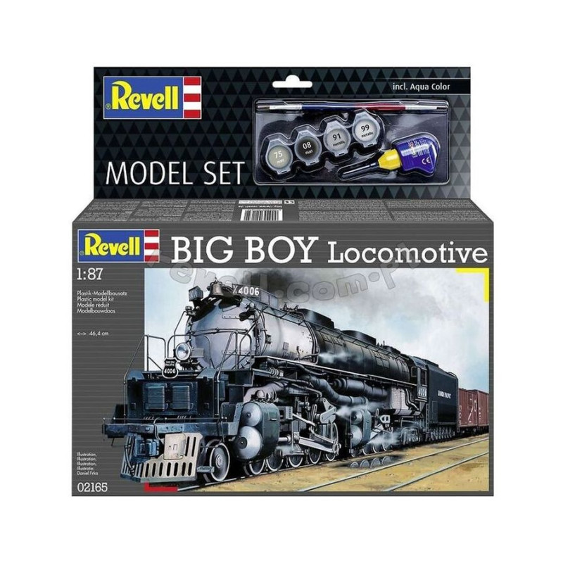 REVELL 1/87 BIG BOY Locomotive (62165)   SET