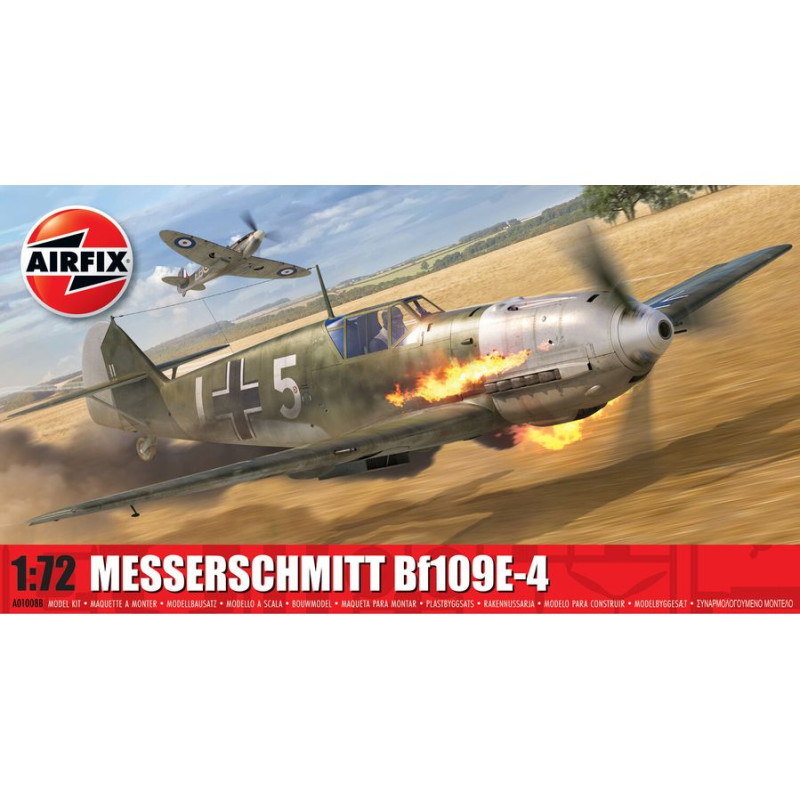 AIRFIX 1/72 MESSERSCHMITT BF109E-4       (01008B)