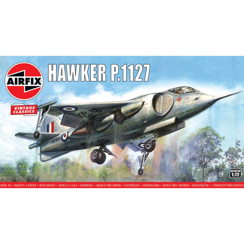 AIRFIX 1/72 HAWKER P.1127 (01033V)