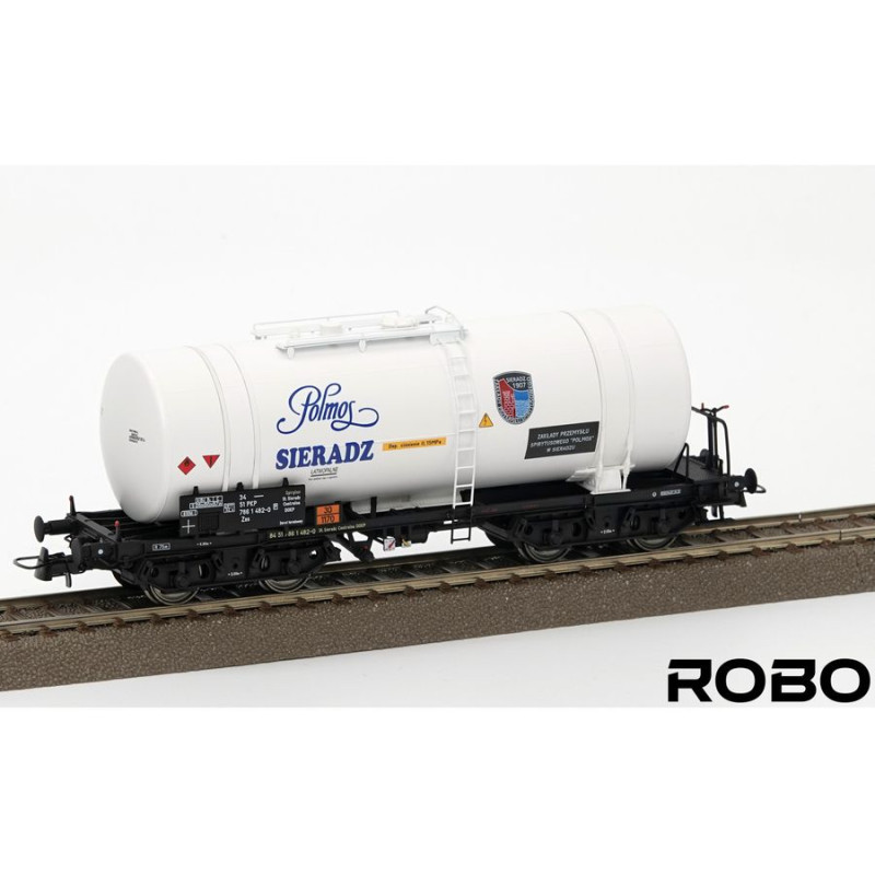 ROBO 102510 PKP 406Rb POLMOS SIERADZ cisternový vůz / sada 3 kusů