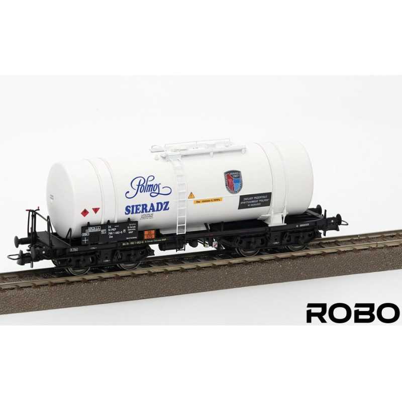 ROBO 102510 PKP 406Rb POLMOS SIERADZ cisternový vůz / sada 3 kusů
