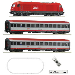 ROCO 5110005 DIGITAL SET - LOCOMOTIVE Rh 2016 + WAGONS + Z21