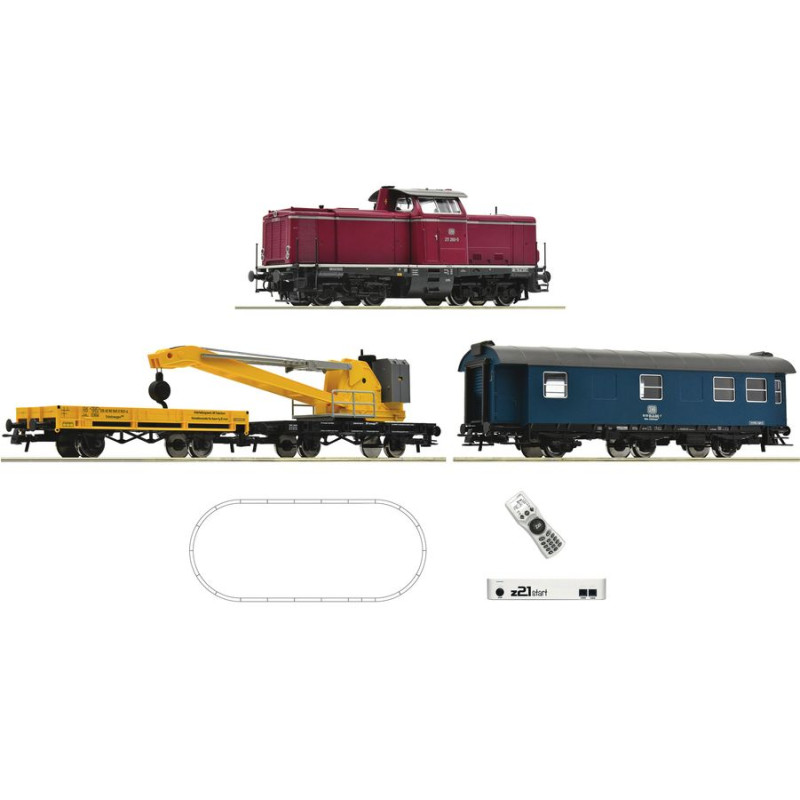 ROCO 5110004 DIGITAL SET - BR211 LOCOMOTIVE + WAGONS + Z21