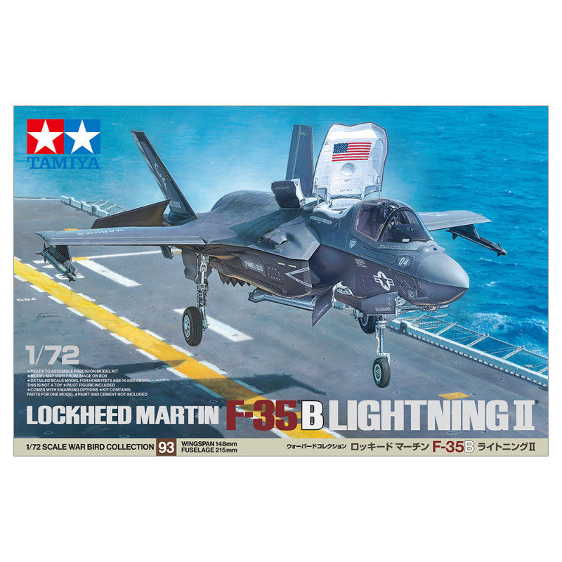 TAMIYA 1/72 LOCKHEED MARTIN F-35B LIGHTNING II (60793)