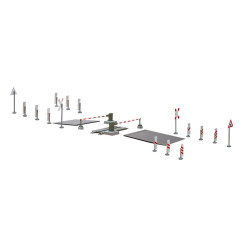 VIESSMANN 5108 H0 EBUT 80 automatic barrier crossing