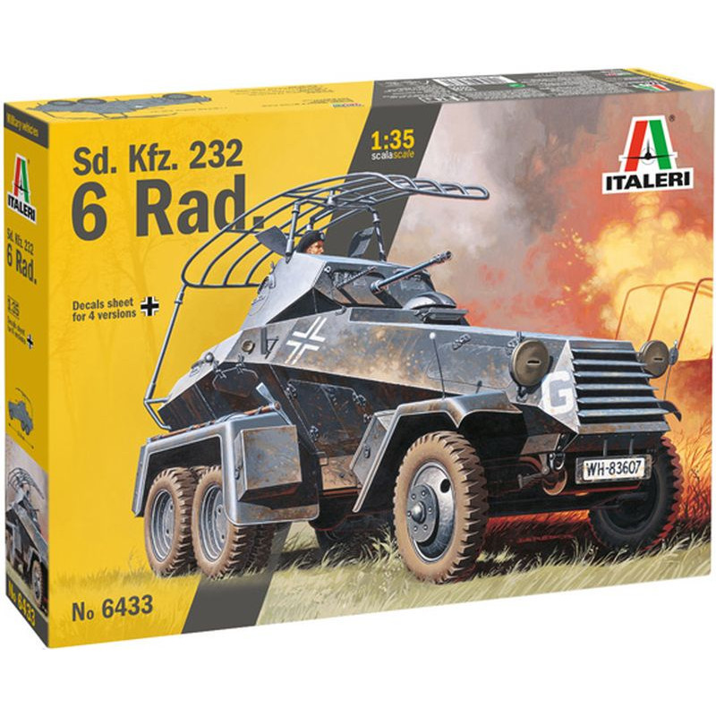 ITALERI 1/35 Sd. Kfz. 232 6Rad. (6433)