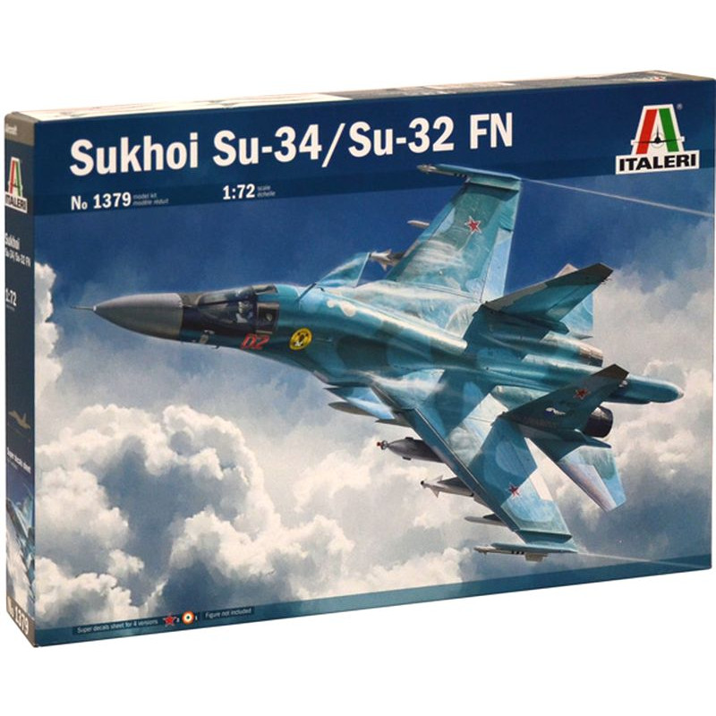 ITALERI 1/72 SUKHOI Su-34 / Su-32 FN     (1379)