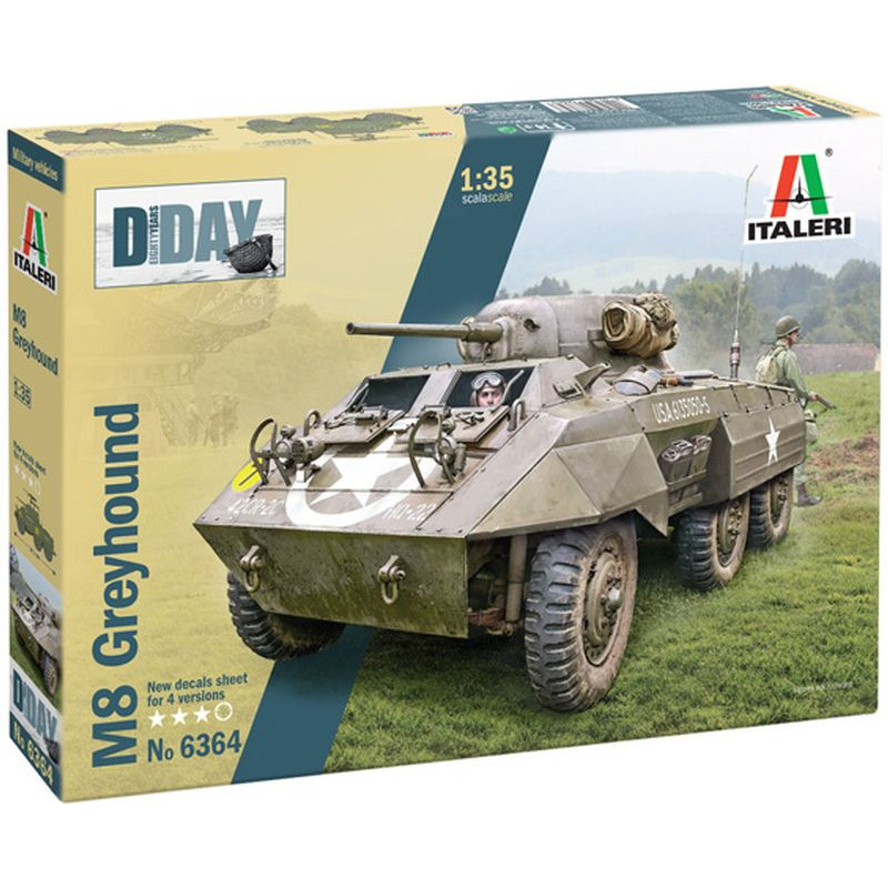 ITALERI 1/35 M8 GREYHOUND (6364)