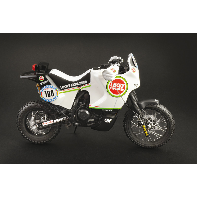 ITALERI 1/9 CAGIVA ELEFANT 850 PARIS DAKAR 1987 (4643)