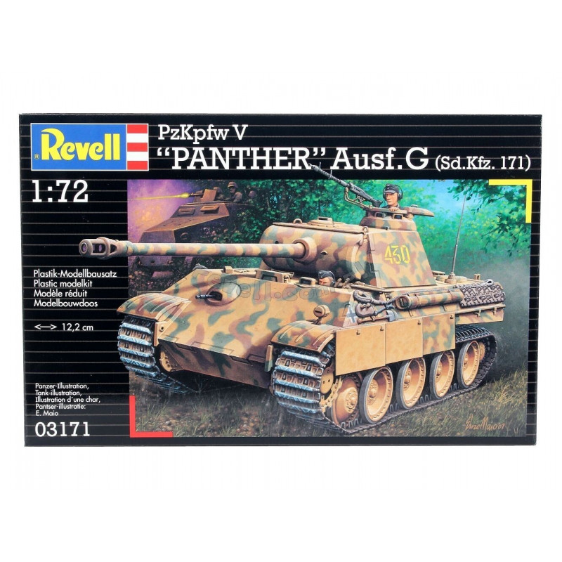 REVELL 1/72 PZKPFW V PANTHER AUSF.G. 03171