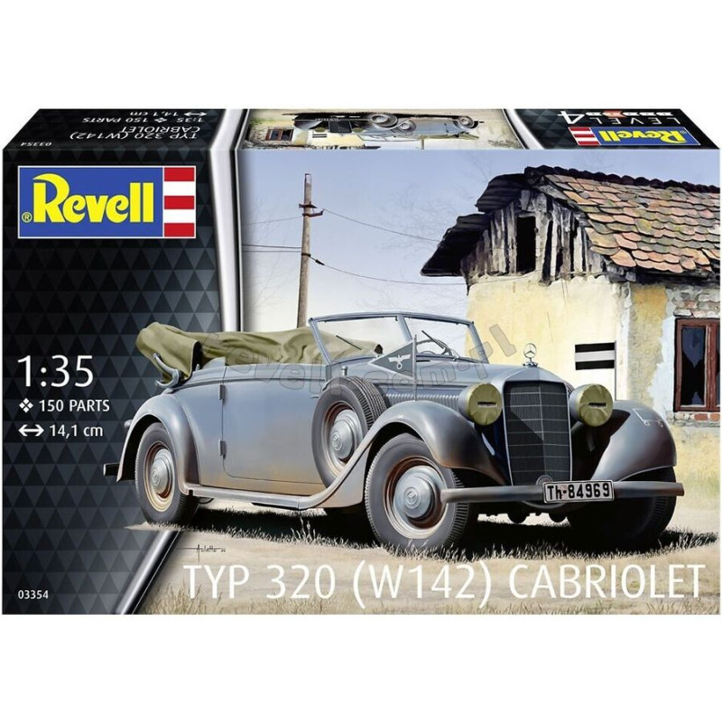 REVELL 1/35 TYP 320 (W142) CABRIOLET     (03354)