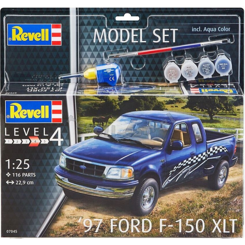 REVELL 1/25 FORD F-150 XLT "1997 (67045) SET