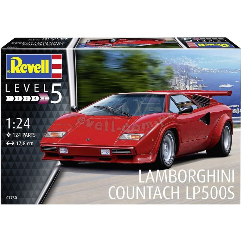 REVELL 1/24 LABORGHINI COUNTACH LP500    (07730)