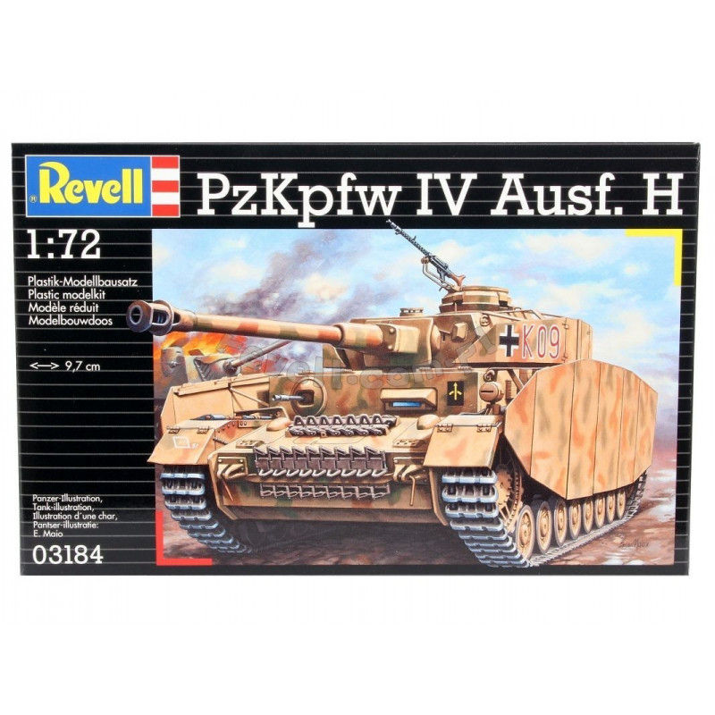 REVELL 1/72 NĚMECKÝ PzKpfw.IV AUSF.H03184