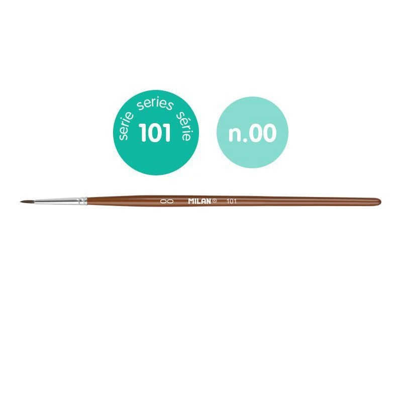 MILAN CONDUCTIVE ARROW BRUSH č. 00 (101)