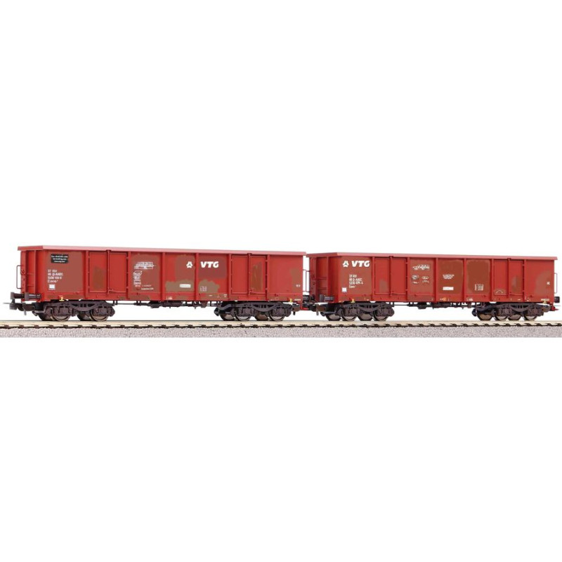 PIKO 58279 Eaos Rubenverkher CH VTG freight wagon ep.VI ( 2 pieces )