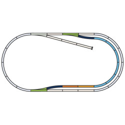 PIKO 55320 SADA KOLEJNIC "C"