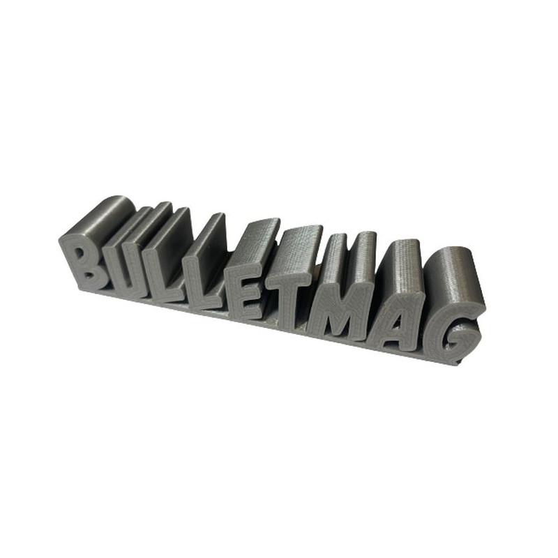 BULLETMAG PUDEŁKO NA AMUNICJĘ AR .223    REM / 5,56x45 NATO / 50 - srebrne / przesuwna pokrywka