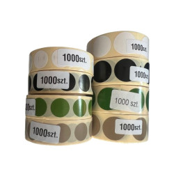 16 mm kotoučové těsnění / 1000 kusů / BÍLÁ