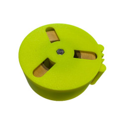 BULLETMAG PUDEŁKO NA ZAKLEJKI 15/16/19   mm / pomarańczowe + ZAKLEJKI czarne 1000 sztuk