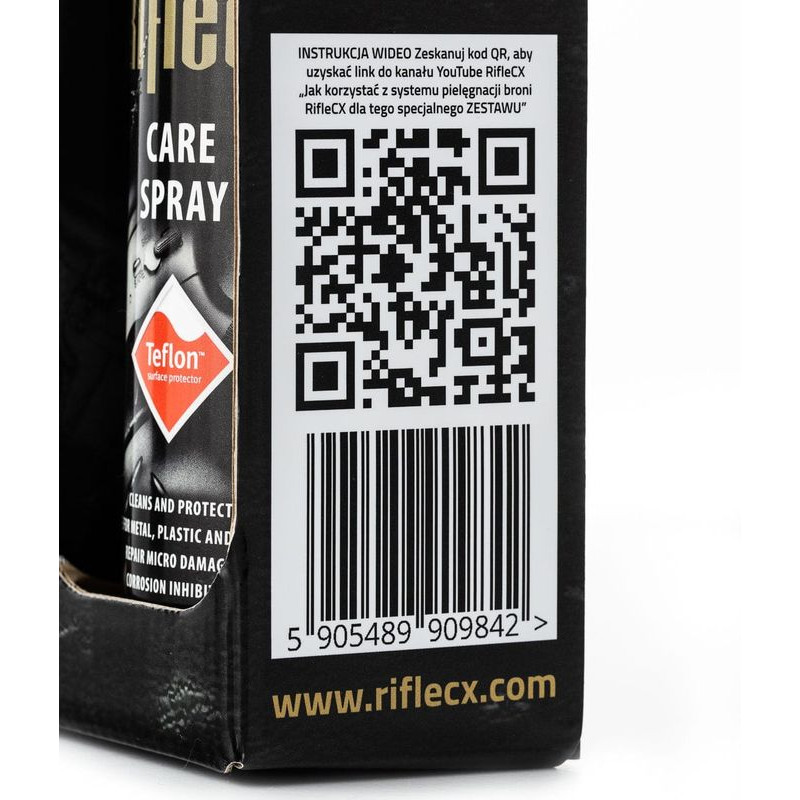 RifleCX POCKET SET - sada pro péči o zbraň / 3 produkty