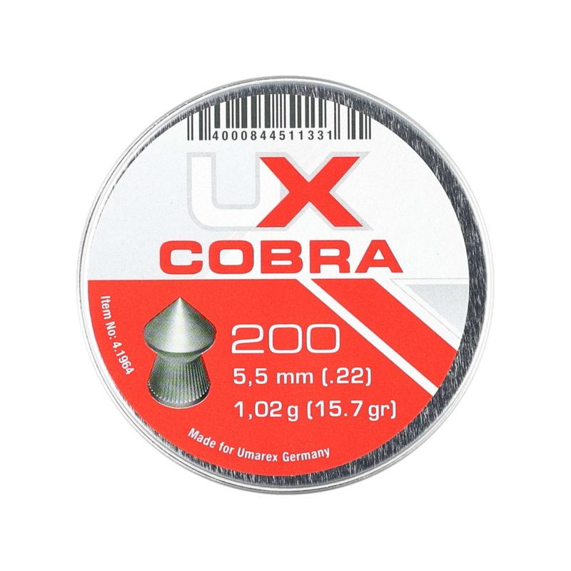 UMAREX śrut 5,5 mm / 200 sztuk UX COBRA