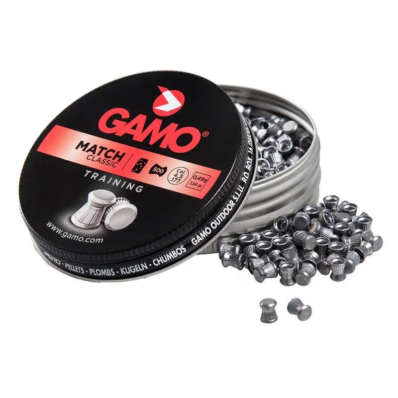 GAMO 4,5 mm MATCH CLASSIC TRAINING shot / 500 kusů (6320034)