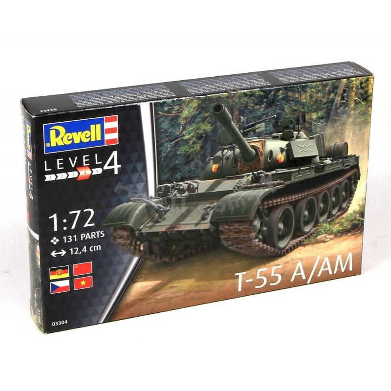 REVELL 1/72 T-55 A/AM 03304