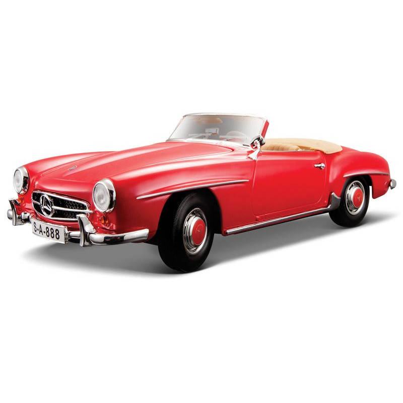 MAISTO 1/18 MERCEDES BENZ 190SL 55" red (31824)