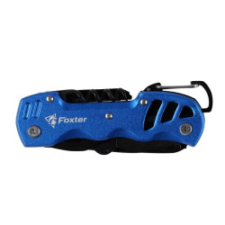 FOXTER SCYZORYK 13w1 niebieski /         narzędzie survival (2317)