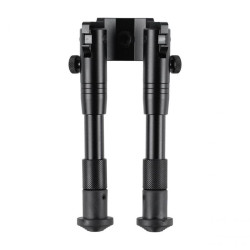 LEAPERS Dwójnóg UTG Shooter`s SWAT Bipod Rubber Feet 6,2" - 6,7" Picatinny (TL-BP28S)