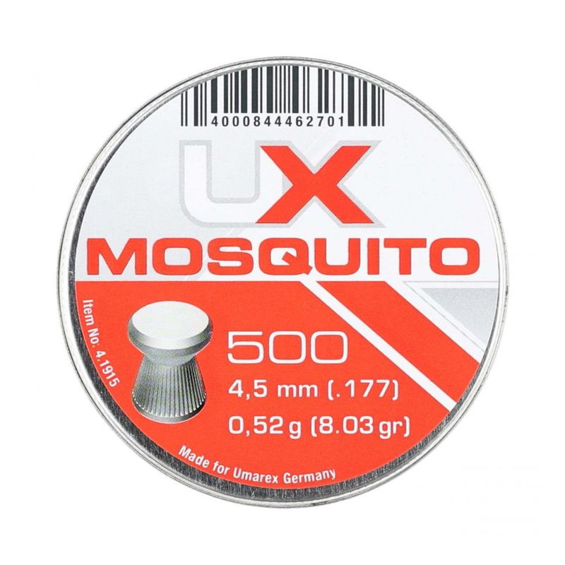 UMAREX śrut 4,5 mm /  500 sztuk Mosquito Ribbed (4.1915)