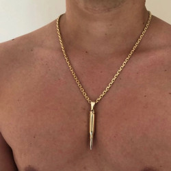 AK-47 GOLD NOBODY - pendant
