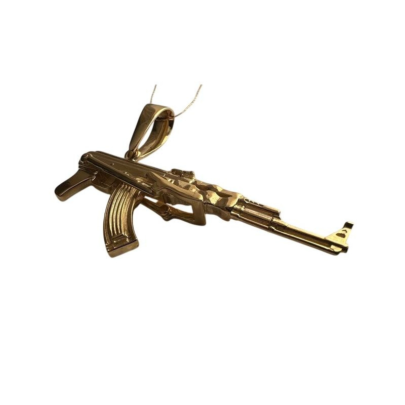 GOLD AK-47 KARBIN - pendant