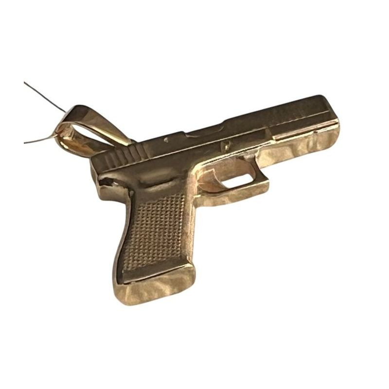 GOLDEN PISTOL - přívěsek