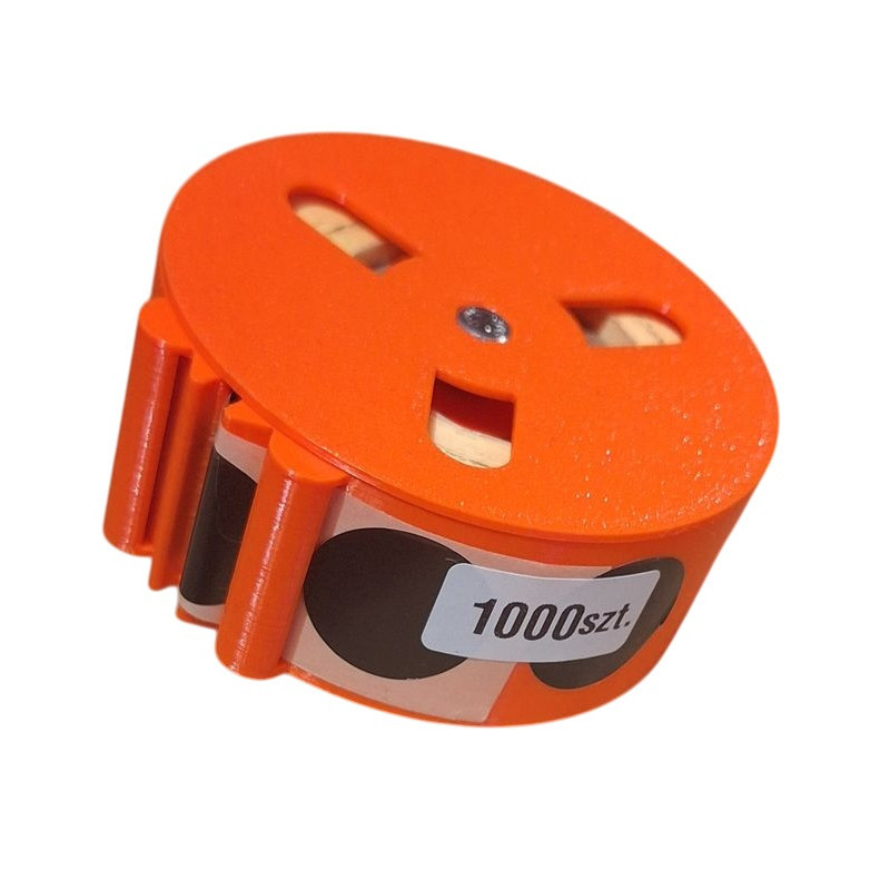 BULLETMAG TICKET BOX 20/25 mm / stříbrná + TICKETS bílá 1000 ks