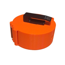 BULLETMAG PUDEŁKO NA ZAKLEJKI 20/25 mm   / srebrne + ZAKLEJKI białe 1000 sztuk