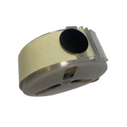 BULLETMAG PUDEŁKO NA ZAKLEJKI 15/16/19   mm / szare + ZAKLEJKI białe 1000 sztuk