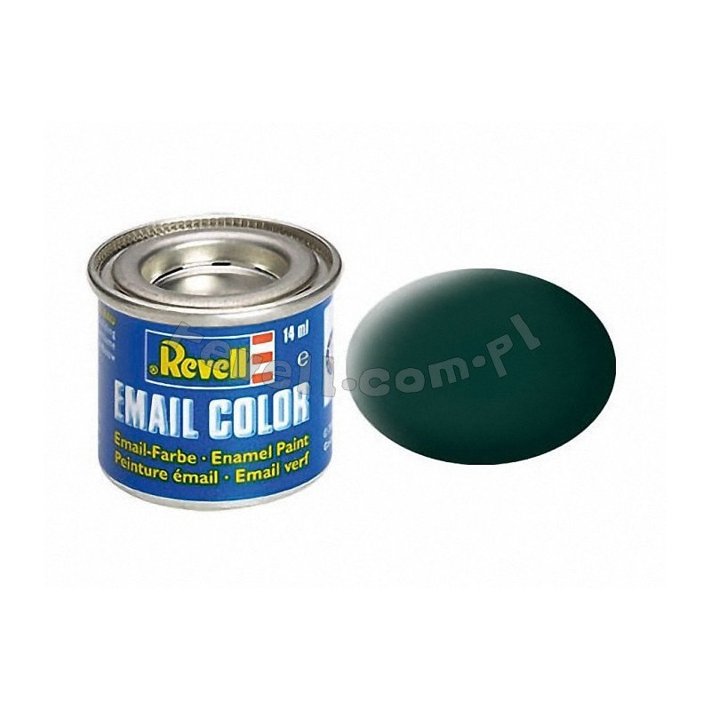 REVELL PAINT 32140 BLACK GREEN, MATT