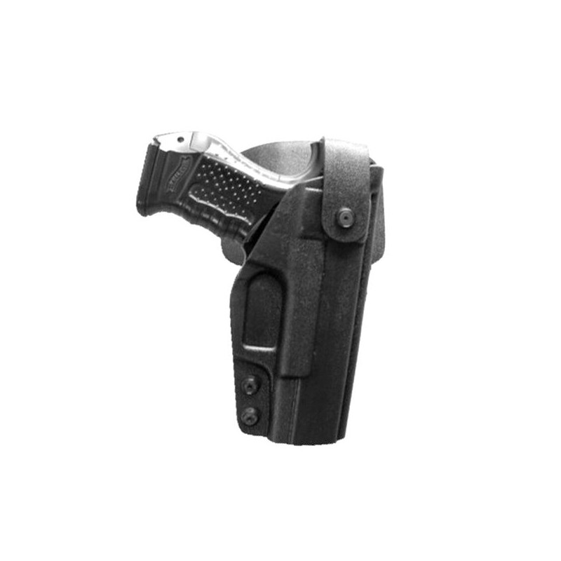 IWO HEST KABURA do Walther P-99          BLACK-EAGLE (SSS2006P) prawa / czarna / Kydex