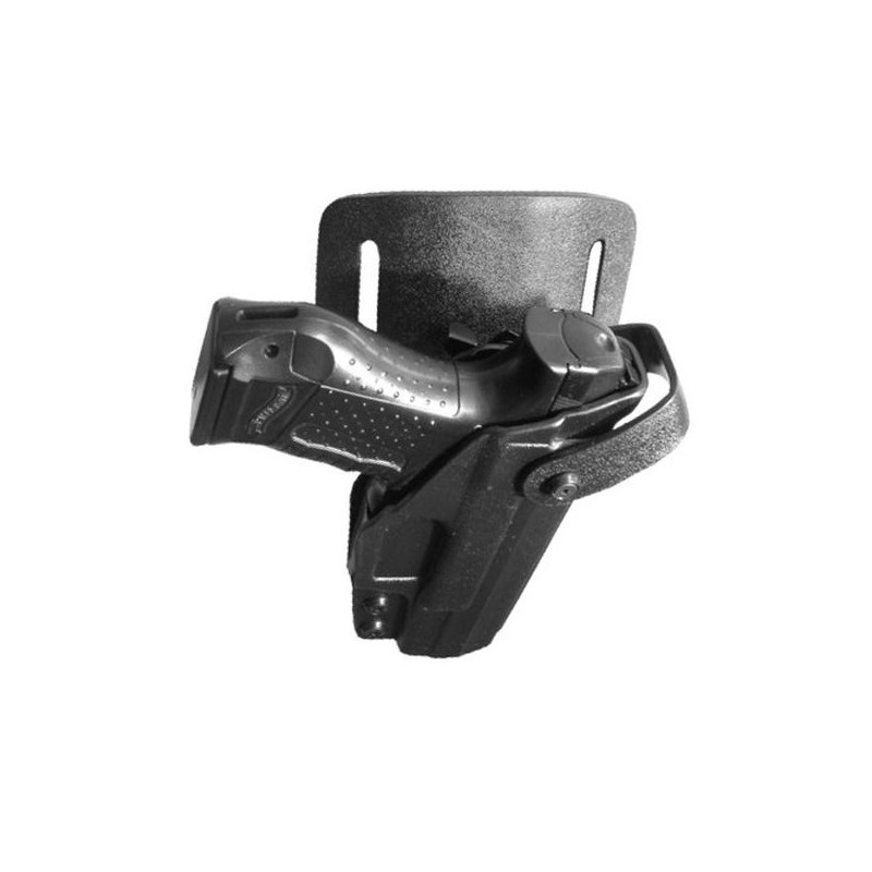 IWO HEST KABURA do Walther P-99          BLACK-EAGLE (SSS2006P) prawa / czarna / Kydex